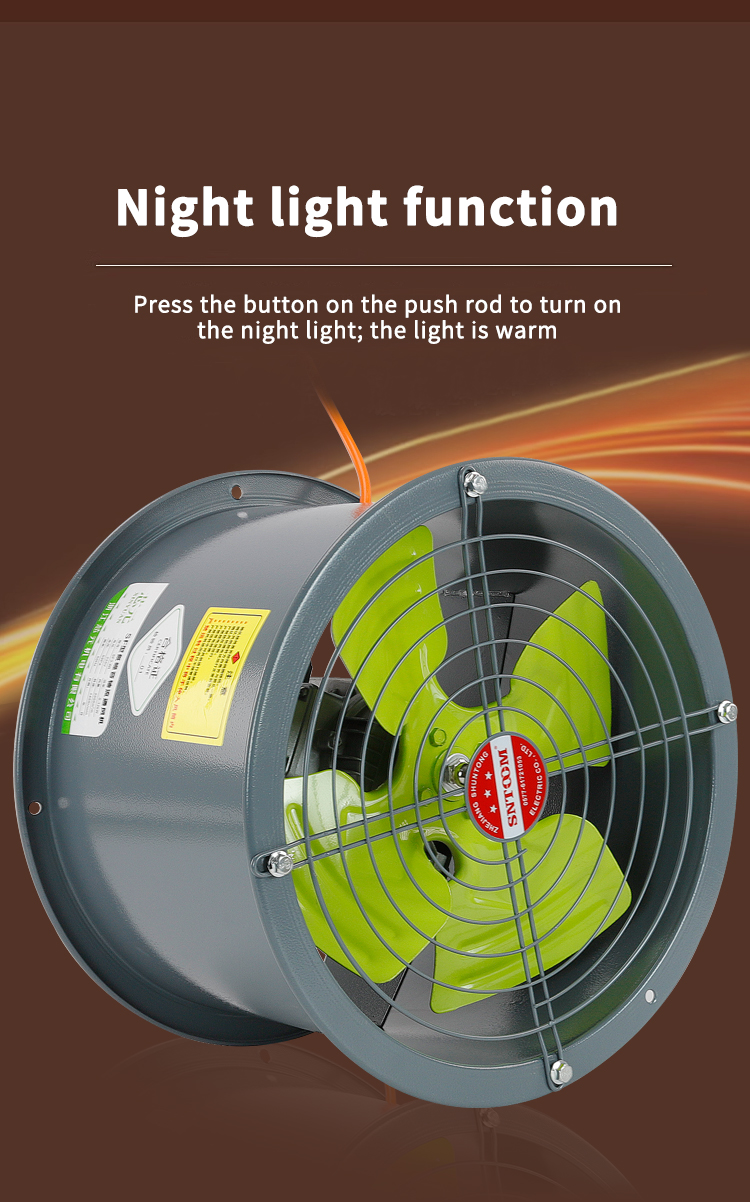 Axial Fan de flux de flux axial industriel Axial Fan 