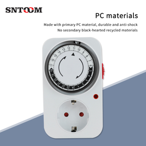 Minuterie mécanique, interrupteur de minuterie mécanique Standard britannique, économie d'énergie domestique, mise hors tension automatique 24 heures sur 24