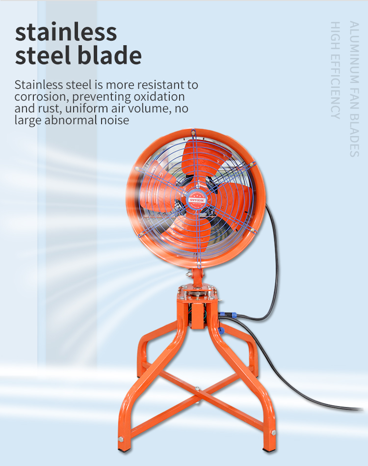 YTS (6) Fan de ventilation de t&ecirc;te de secoue &agrave; low-bruit YTS (8) Ventilation 