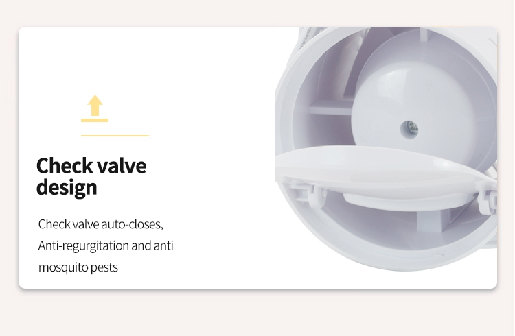  Caract&eacute;ristique du ventilateur de fen&ecirc;tre STA100-HQ