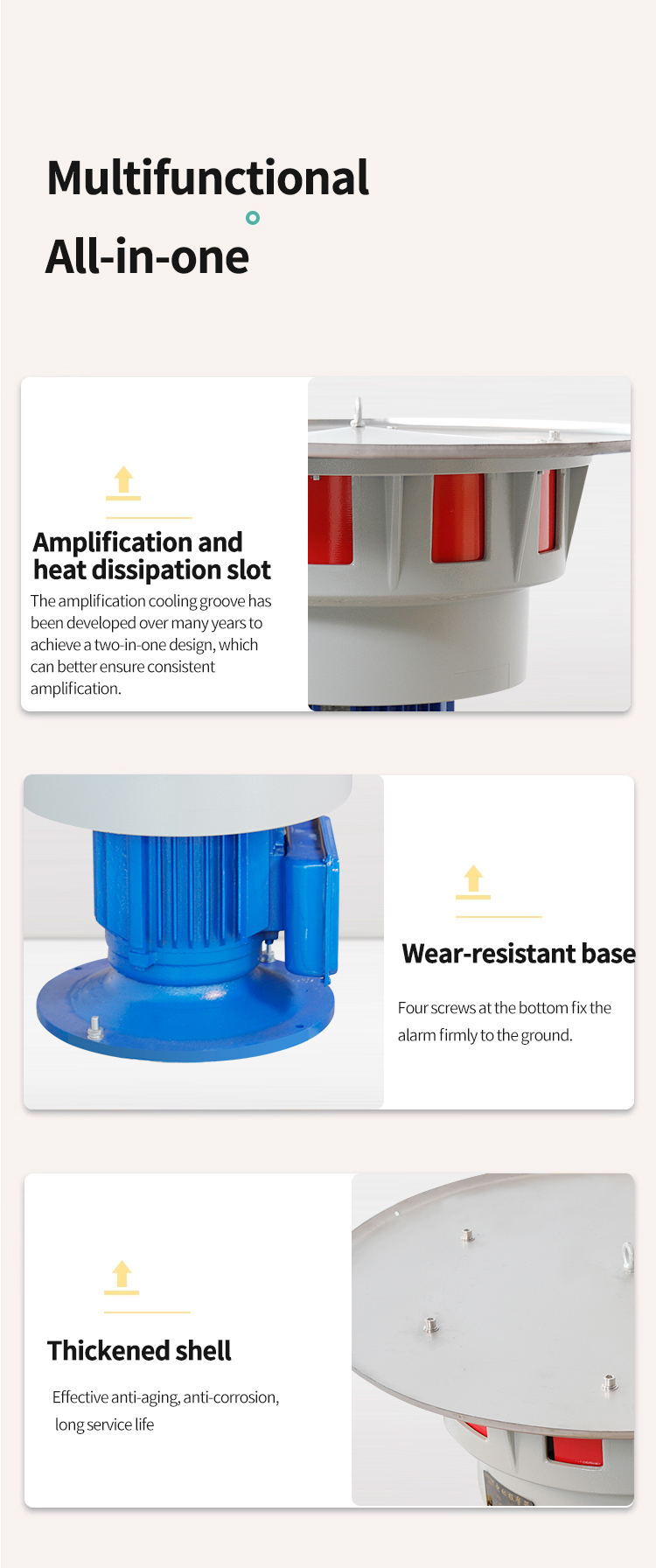 JDL Electric Air Defence Alarm