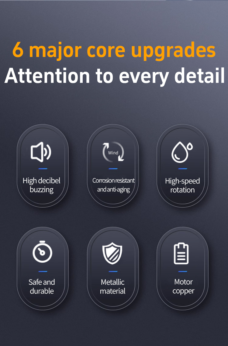 six avantages majeurs de l'alarme verticale &agrave; double t&ecirc;te avec support 