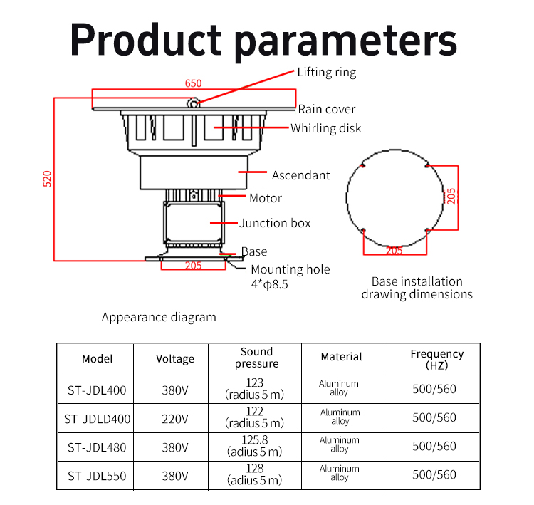 JDL ALARME DE D&Eacute;FENSE AIR ELECTRIQUE