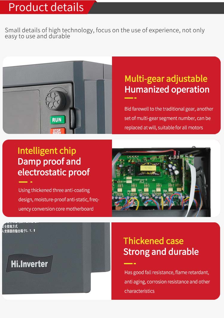 Syst&egrave;me d'onduleur de fr&eacute;quence 22KW