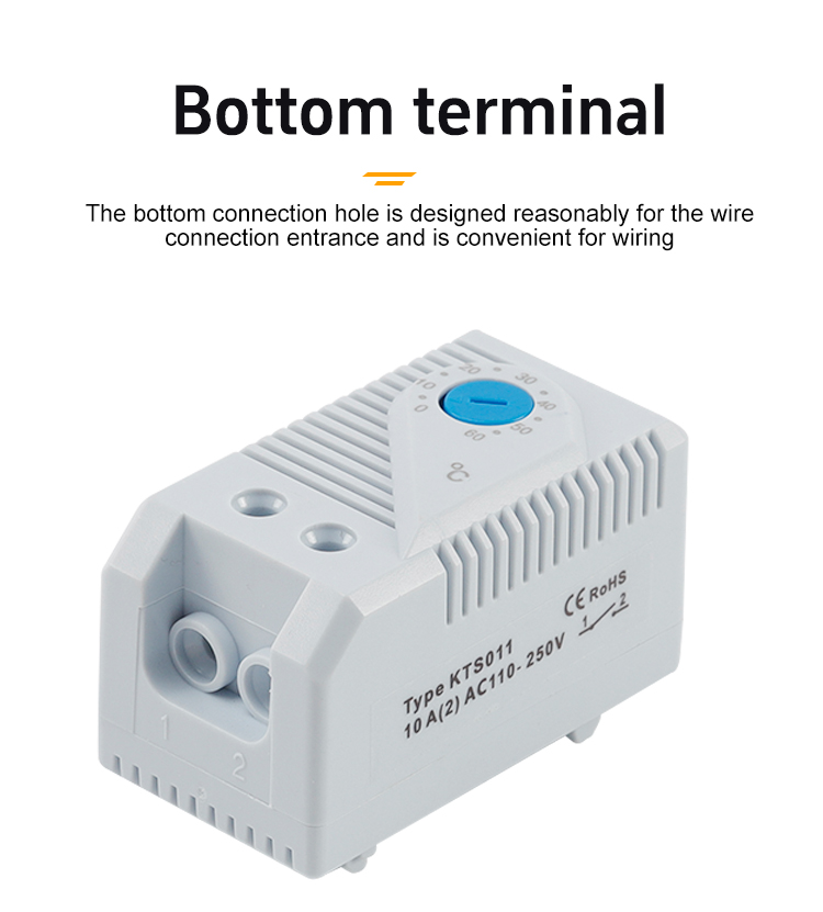 Vue lat&eacute;rale de la temp&eacute;rature 