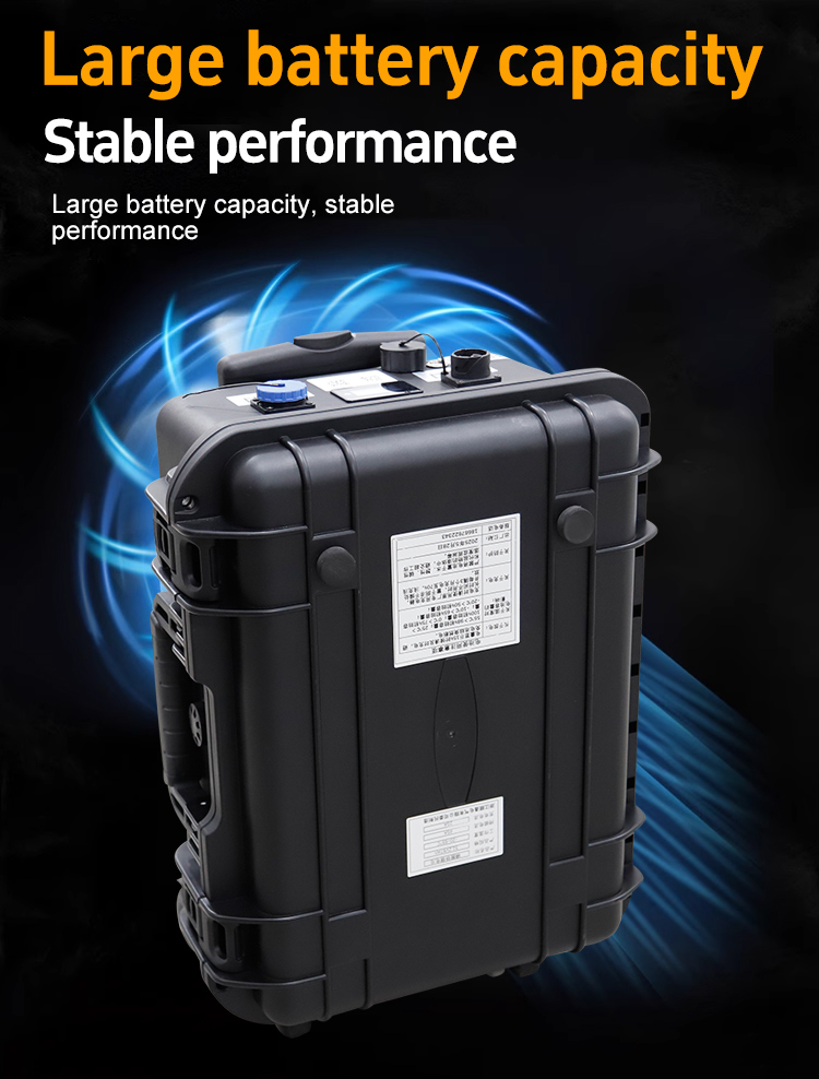 L'extracteur de fum&eacute;e a une grande capacit&eacute; de batterie 