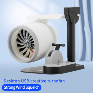 FPROFORIEMENT OUTLET PORTABLE STRIT WIND BURBOTOP USB CRÉATIVE TURBOFAN