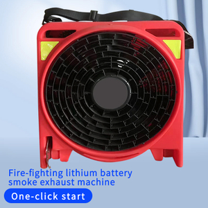 Ventilateur de fumée de batterie de batterie au lithium à vitesse rapide et à vitesse rapide réglable