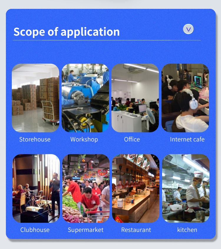 Ventilateur de ventilation de t&ecirc;te de secoue &agrave; faible bruit 