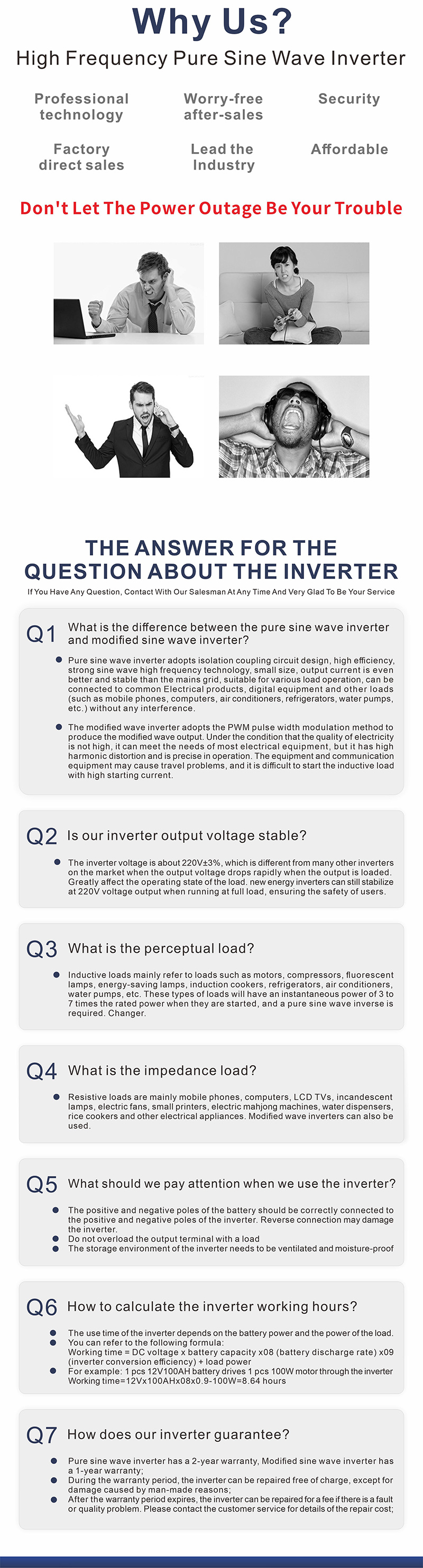 中性款 6000W 玫瑰金 逆 变器 详情 页 6